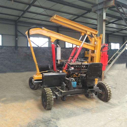 公路打桩机 护栏打桩机 打桩机厂家直销-桩工机械